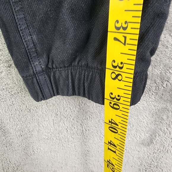 Womens Black Athleta Farallon Jogger Pants Drawstring Elastic Waist Size 8T - Picture 12 of 14